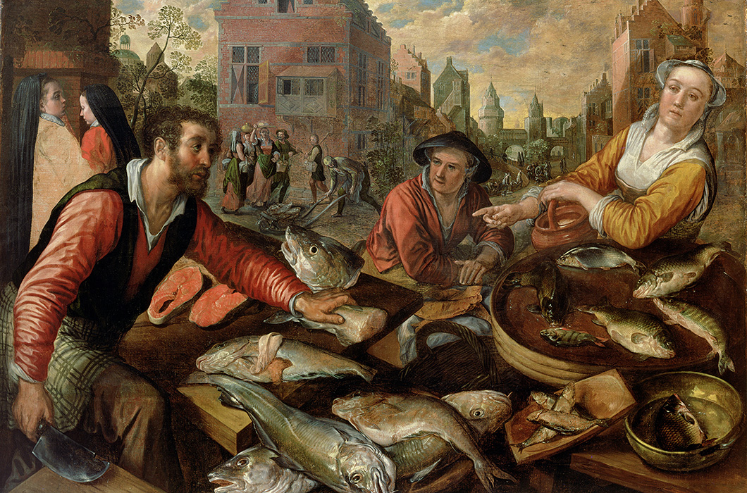 История живописи: Армагеддон рыбного ряда